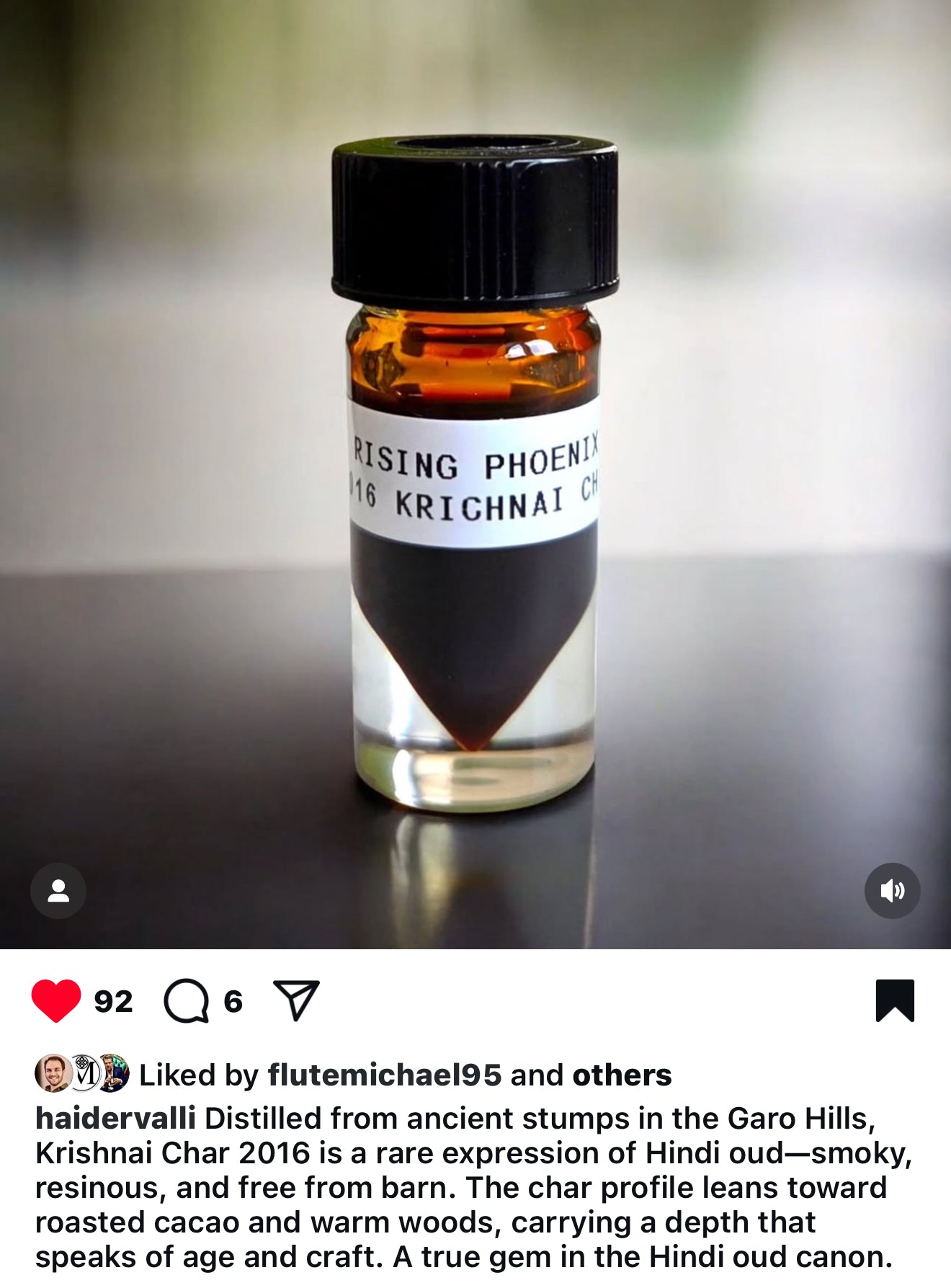 Krishnai Char 2016 : Pure Hindi Oud Oil