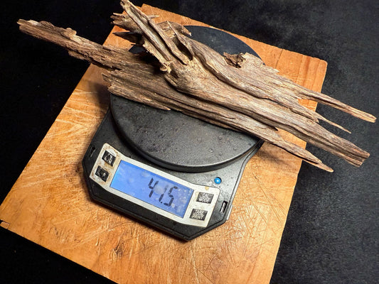 Wild Old Tree Indian Hindi Agarwood - Hmarkhawlien, Assam / Manipur Border (41 grams)
