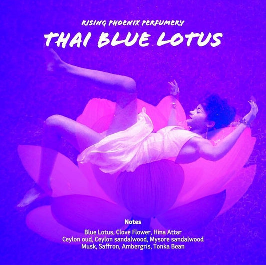 Thai Blue Lotus Attar 2019 - RisingPhoenixPerfumery.com