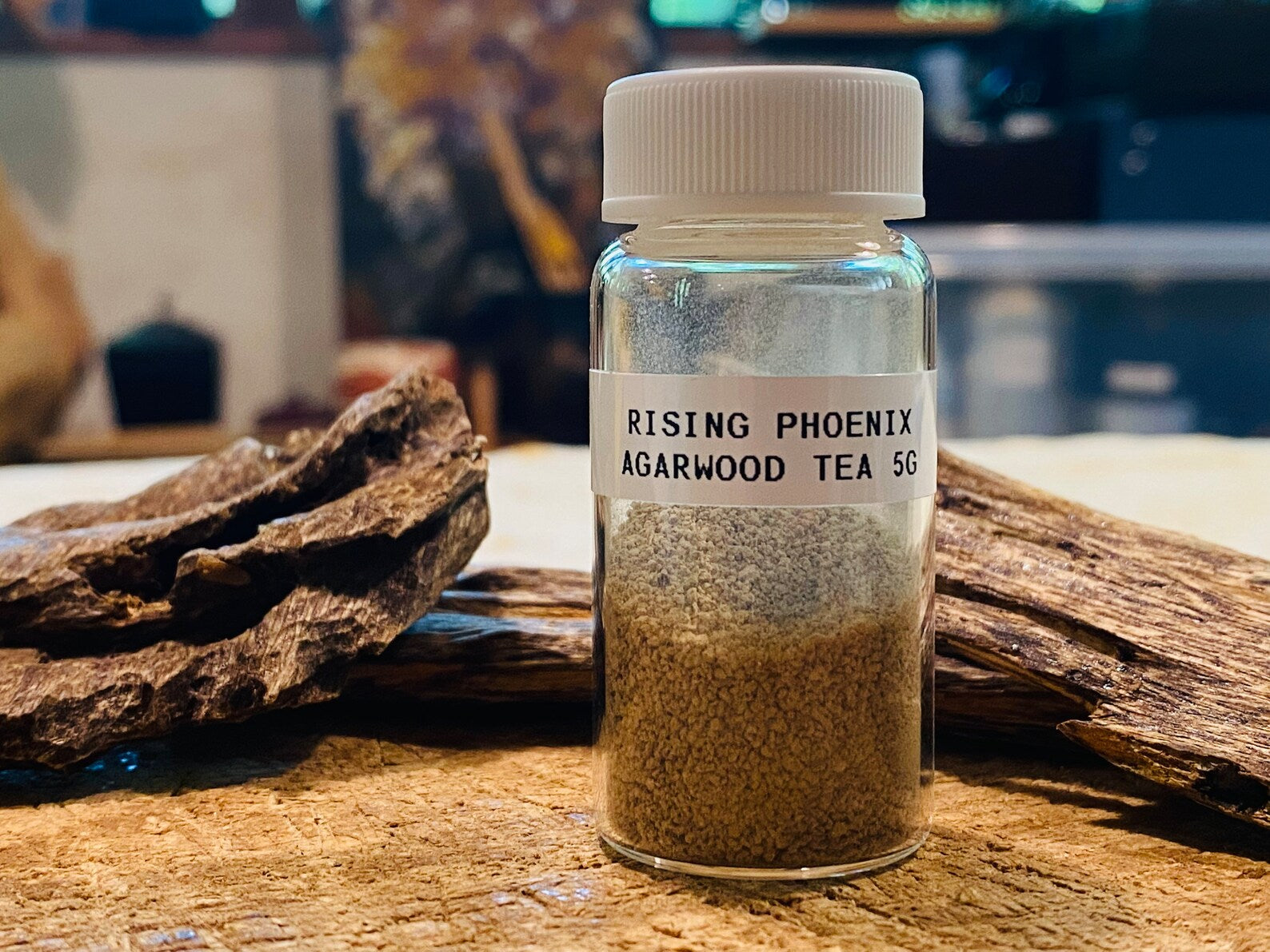 Agarwood Tea Pharmaceutical Grade Granular Extract - Chinese Medicine Herbal Tea - Oud Tea - Rising Phoenix Perfumery - JK DeLapp, L. Ac - RisingPhoenixPerfumery.com