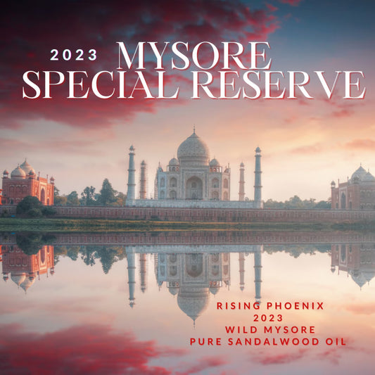 2023 Mysore SPECIAL RESERVE - Red Meat Indian Sandalwood Oil - Rising Phoenix Perfumery - Mysore “SR” - RisingPhoenixPerfumery.com