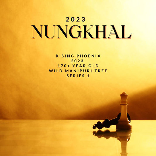 Nungkhal 1 - 2023 : Pure Manipuri 170+ Year Old Single Tree Oud Oil - Hindi Dehn al Oudh - Rising Phoenix Perfumery - Nungkhal Series 1 of 4 - RisingPhoenixPerfumery.com