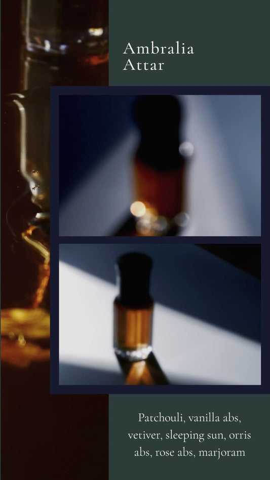 Ambralia Attar 2020 : Collaboration - The Perfume Chronicles and Rising Phoenix - Vintage Caron - RisingPhoenixPerfumery.com