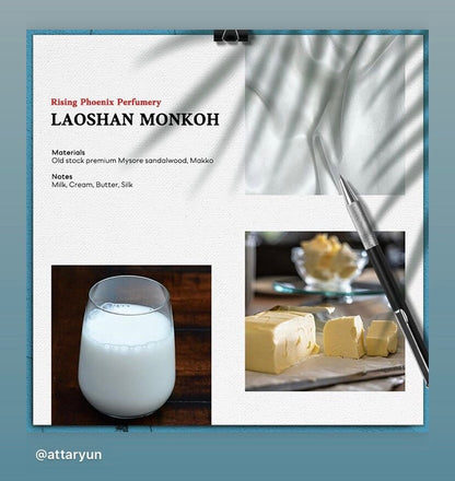 LaoShan Monkoh 2014 - a Pinnacle Mysore Sandalwood Senkoh Incense Sticks - RisingPhoenixPerfumery.com