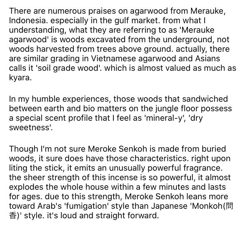 Meroke Senkoh - Papua Merauke Incense Sticks 2020 Batch 1 - Indonesia Series - RisingPhoenixPerfumery.com