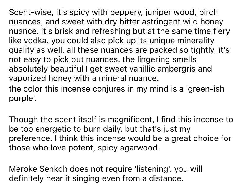 Meroke Senkoh - Papua Merauke Incense Sticks 2020 Batch 1 - Indonesia Series - RisingPhoenixPerfumery.com