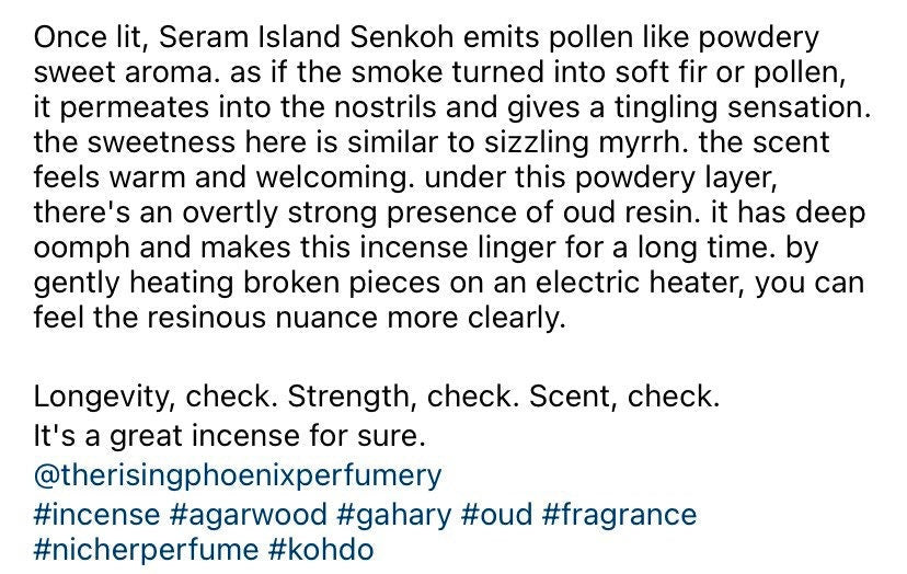 Seram Island Senkoh 2020 : Werinama, East Seram, Maluku Incense Sticks - RisingPhoenixPerfumery.com