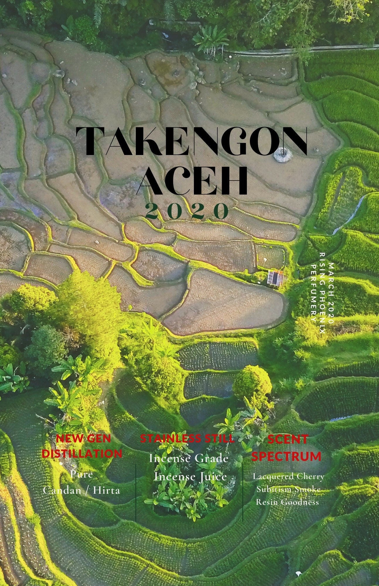 Takengon Aceh 2020 : Central Aceh Province, Sumatra, Indonesia Pure Oud Oil - RisingPhoenixPerfumery.com