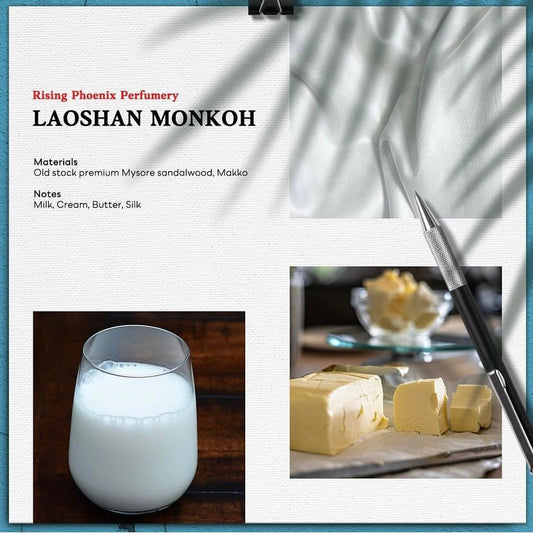 LaoShan Monkoh 2014 - a Pinnacle Mysore Sandalwood Senkoh Incense Sticks - RisingPhoenixPerfumery.com