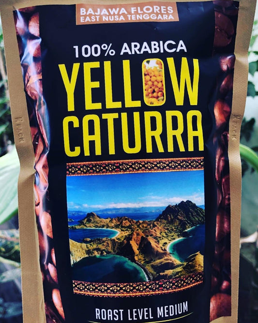Yellow Caturra Kuning Coffee - Flores Island : Rare Indonesian Coffee - RisingPhoenixPerfumery.com