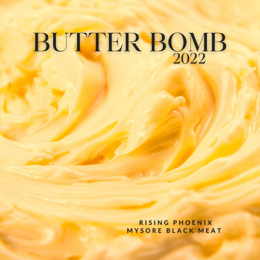 Butter Bomb 2022 Special Reserve : Black Meat Indian Mysore Sandalwood Oil - RisingPhoenixPerfumery.com