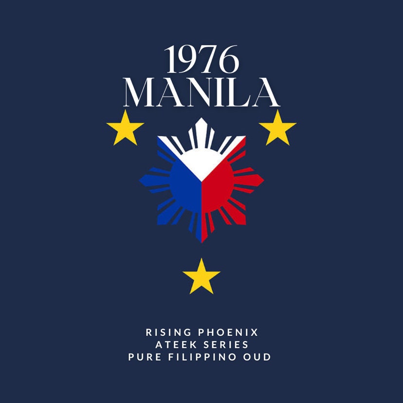 Manila Ateek 1976 : Pure Filippino Oud Oil - Philippines Dehn al Oudh - RisingPhoenixPerfumery.com