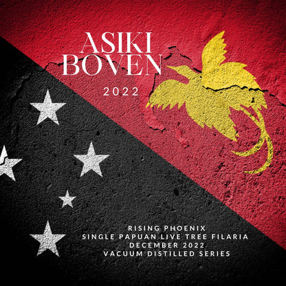 Asiki Boven 2022 - Single Papuan Live Tree Filaria Pure Oud Oil - Pure Artisan Dehn al Oud - RisingPhoenixPerfumery.com