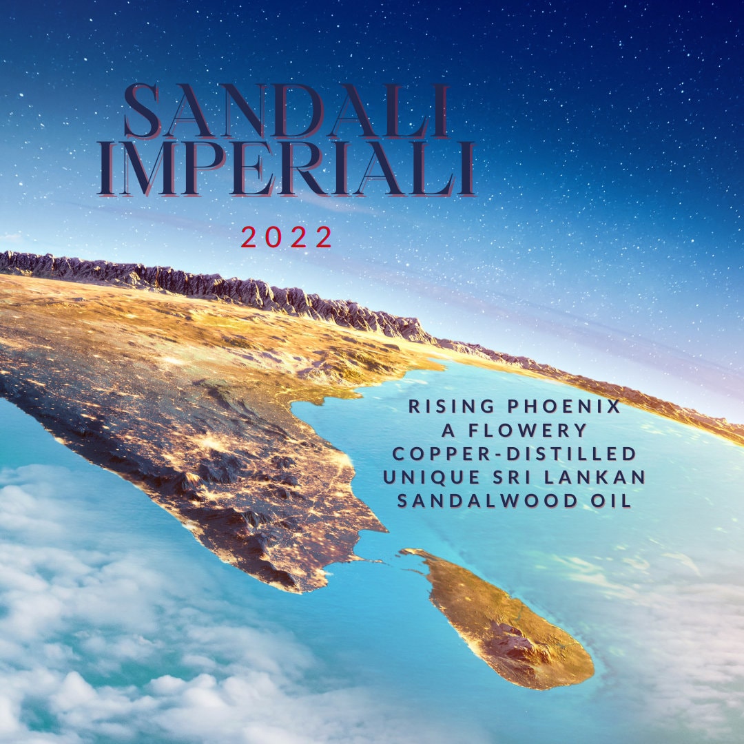 Sandali Imperiali 2022 - Pure Sri Lankan Sandalwood Oil - RisingPhoenixPerfumery.com