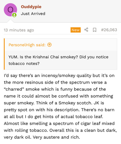 Krishnai Char 2016 : Pure Hindi Oud Oil