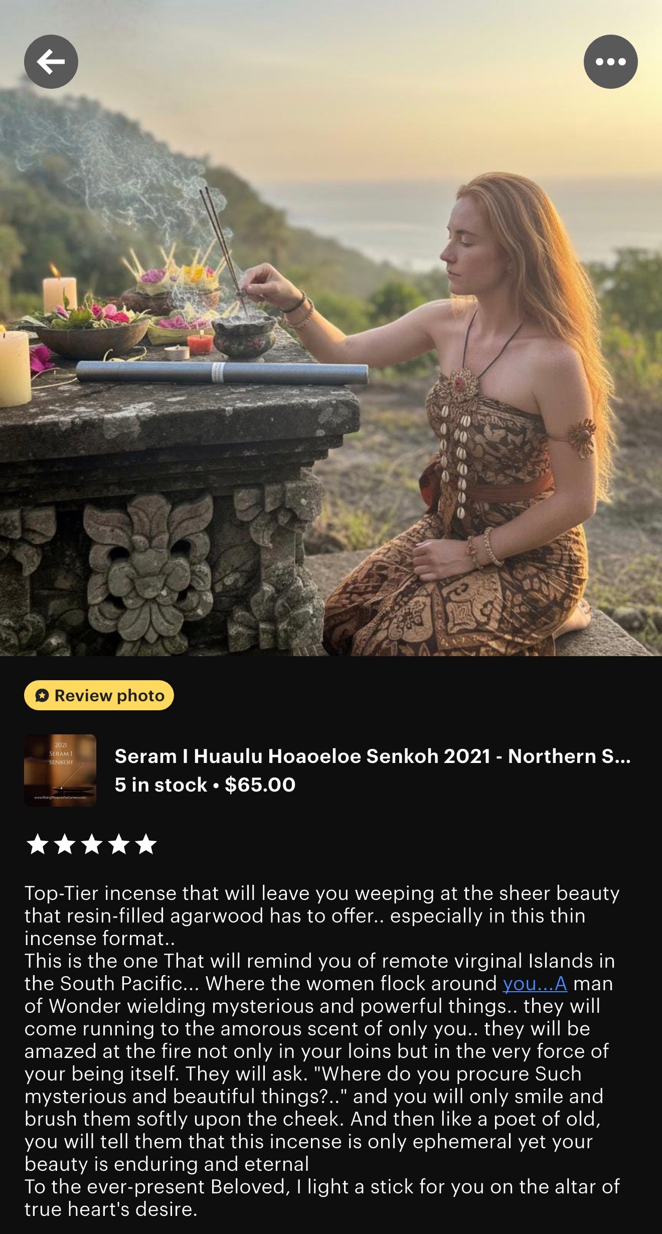 Huaulu Hoaoeloe Seram I Senkoh 2021 - Northern Seram, Central Maluku - Incense Sticks - Indonesian Series