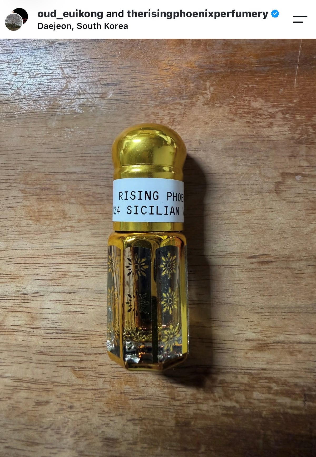 Sicilian Vanilla Attar 2024