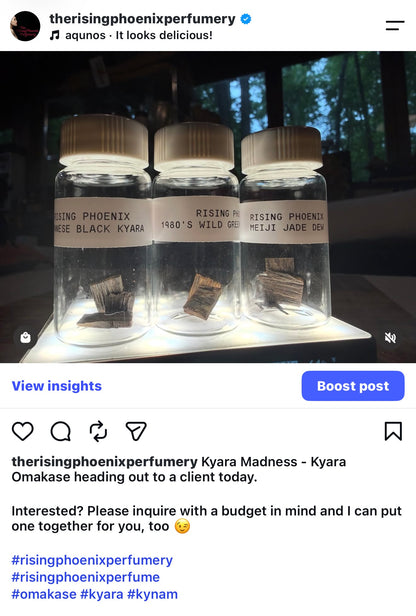 Omakase - Sample Kit - Agarwood/Pure Oud Oil/Attar - SAMPLE SET - Mention in the NOTES