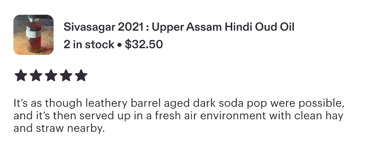 Sivasagar 2021 : Upper Assam Hindi Oud Oil