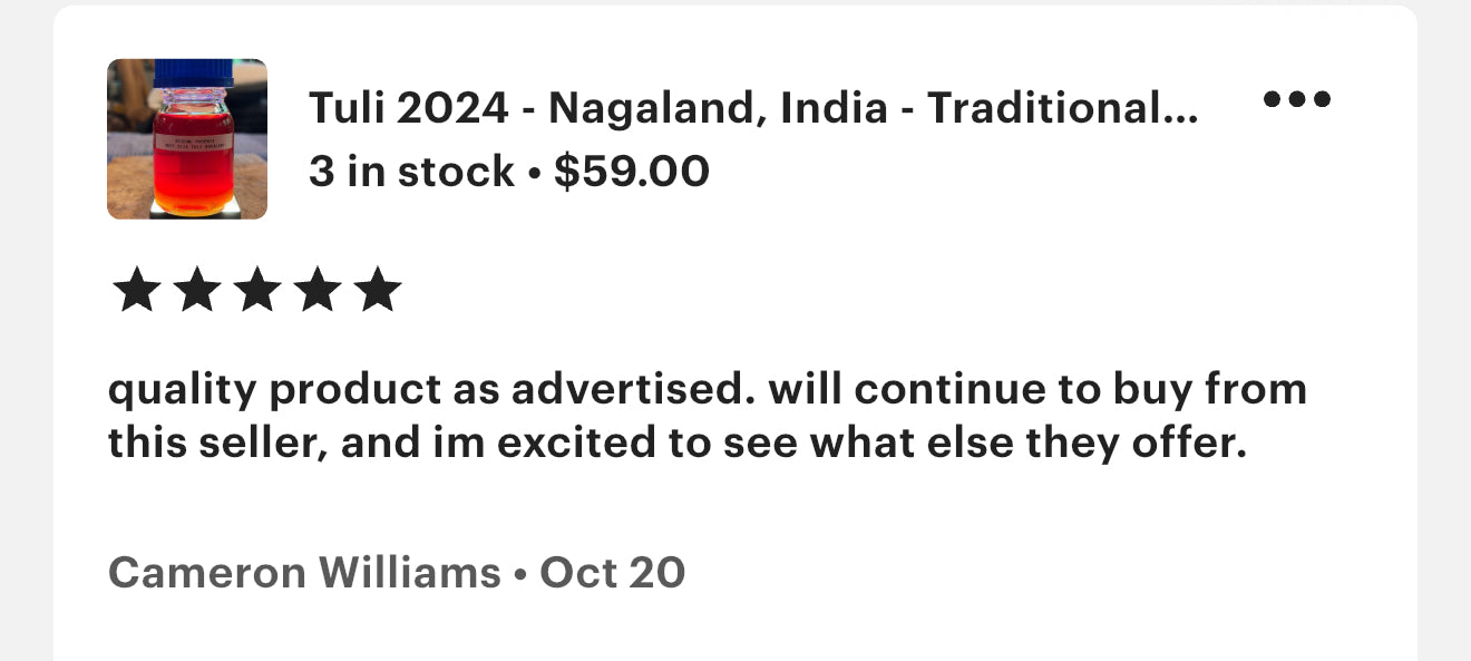 Tuli 2024 - Pure Nagaland Hindi Oud Oil