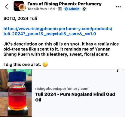 Tuli 2024 - Pure Nagaland Hindi Oud Oil