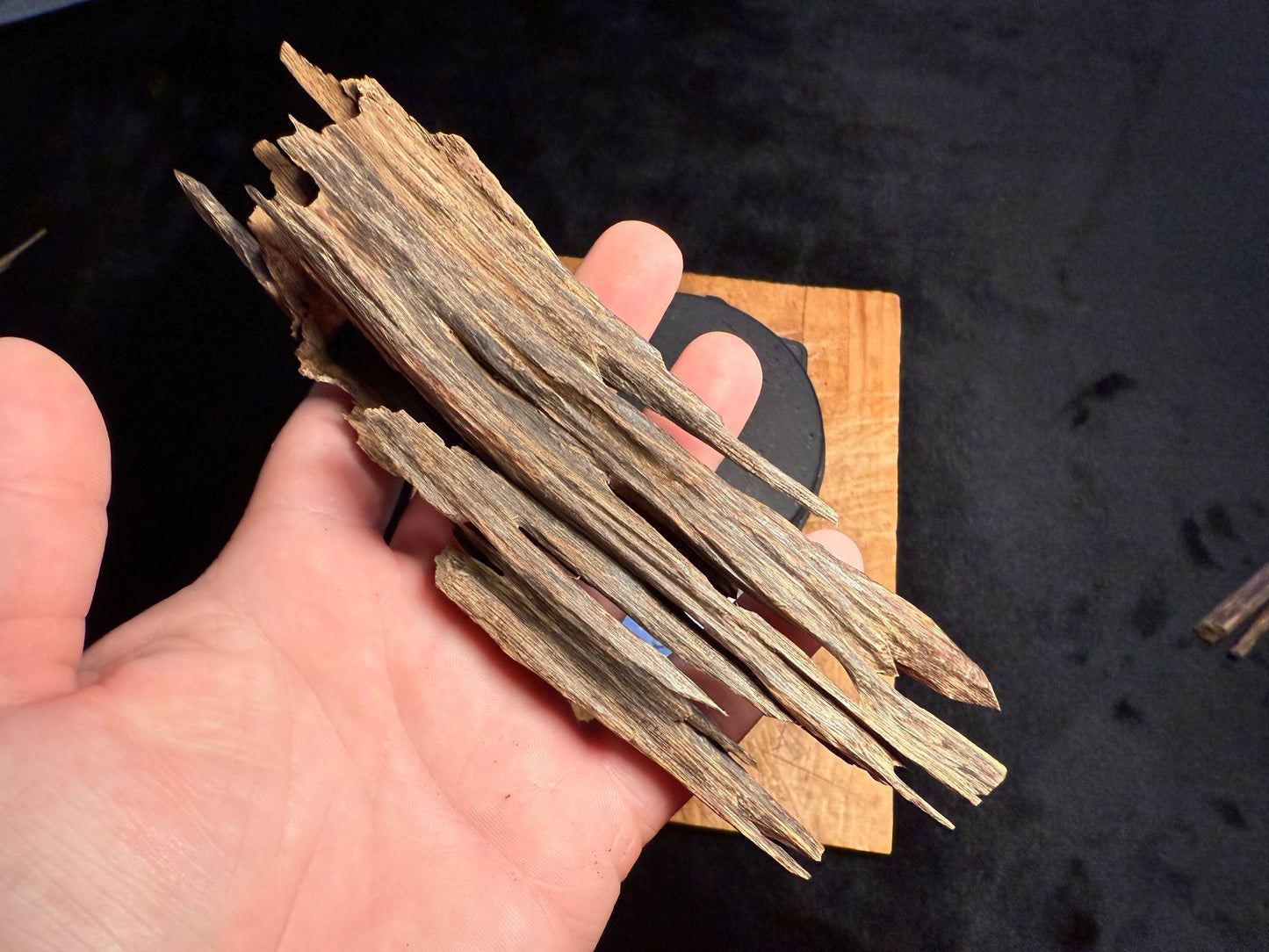 Wild Old Tree Indian Hindi Agarwood - Hmarkhawlien, Assam / Manipur Border (22 grams)