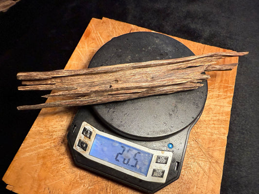 Wild Old Tree Indian Hindi Agarwood - Hmarkhawlien, Assam / Manipur Border (26 grams)