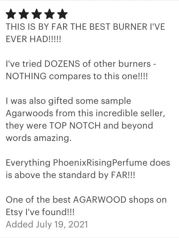 Subitism Burner Pack - The BEST Electric Incense Heater on the Internet! Oak/Yakisugi Finish - Japanese/Kodo Style - Rising Phoenix - RisingPhoenixPerfumery.com