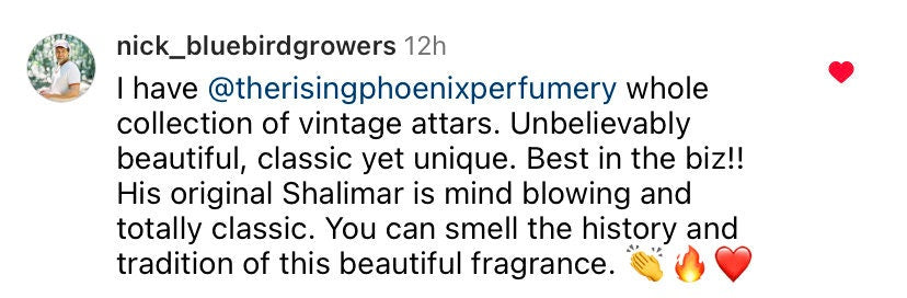 Shalimar 1925 Attar - A Rare Time Capsule - Ateek Series - RisingPhoenixPerfumery.com
