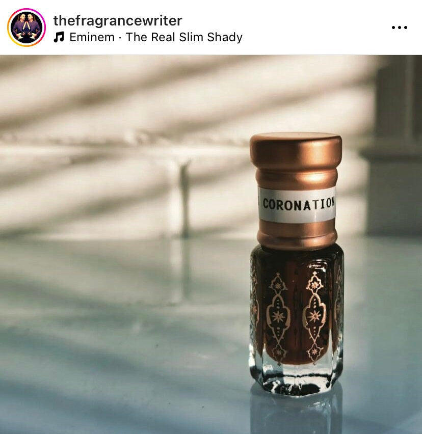 Coronation 2023 : a LIMITED EDITION Royal Coronation Attar - a Commemoration for the new King of England - Ghaliyah Royal Anointing Oil - RisingPhoenixPerfumery.com