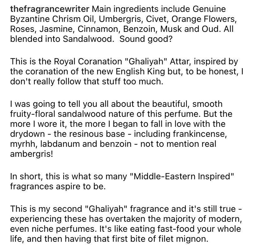 Coronation 2023 : a LIMITED EDITION Royal Coronation Attar - a Commemoration for the new King of England - Ghaliyah Royal Anointing Oil - RisingPhoenixPerfumery.com