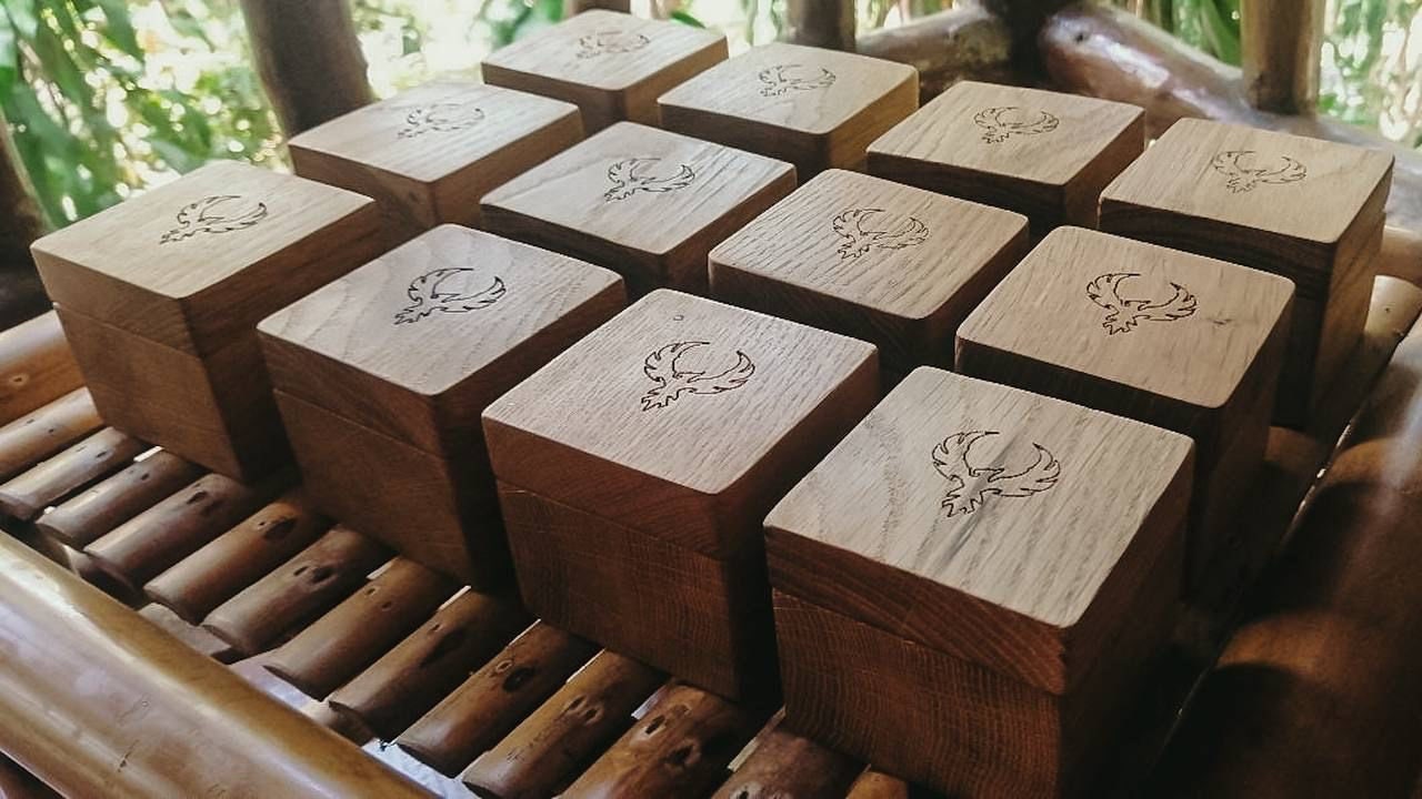 Subitism Burner Pack - The BEST Electric Incense Heater on the Internet! Oak/Yakisugi Finish - Japanese/Kodo Style - Rising Phoenix - RisingPhoenixPerfumery.com